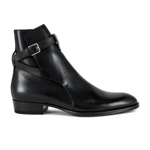 Saint Laurent Wyatt Black Leather Jodhpur Boots – Size 10.5 – New With Tags
